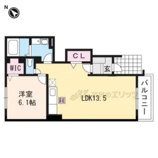 アルモニー?【102号室】の間取り