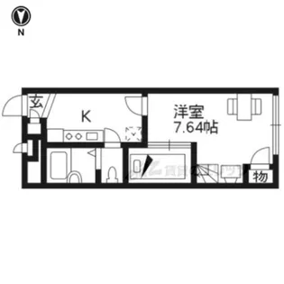 レオパレスラ ホヤ【205号室】の間取り