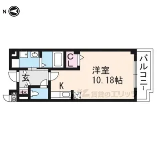 アベニュー【2階】の間取り