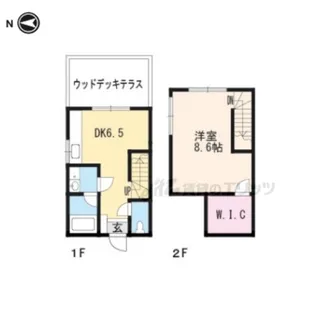 ルミエールメゾン修学院【1階】の間取り