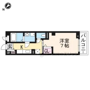 レジデンス・リーキ【3階】の間取り