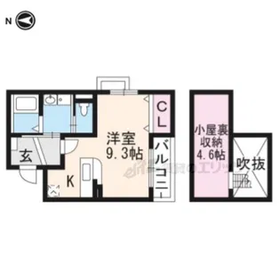 サニーコート62【201号室】の間取り