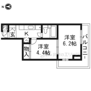 グランドメイソンセブン【506号室】の間取り