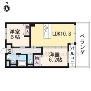 エストレーラ【2階】の間取り