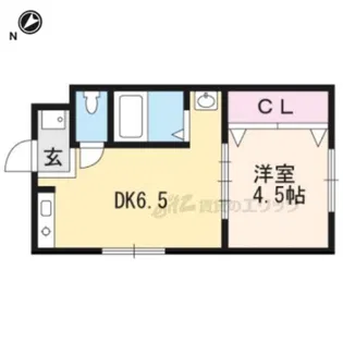 ハイツマルム【201号室】の間取り