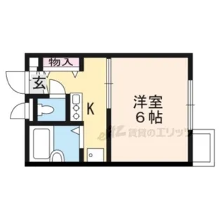 レオパレスカンフォーラ【209号室】の間取り