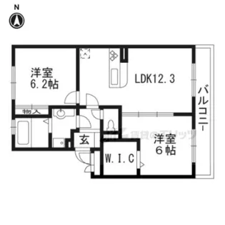 KOMEJYU【3階】の間取り