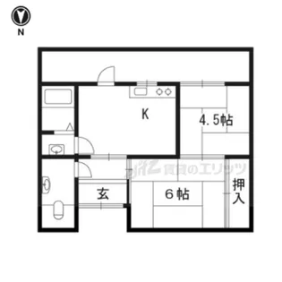 京都府宇治市槇島町千足【一戸建】の間取り