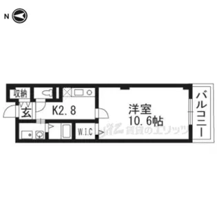 ボヌール【1階】の間取り