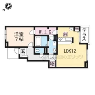 LUPICON YABASE【1階】の間取り