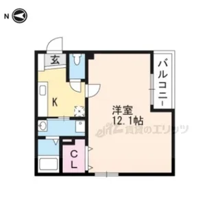 MAISONDE NAGOMI【2階】の間取り