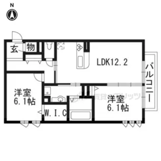 ルシア(Lucia)【3階】の間取り