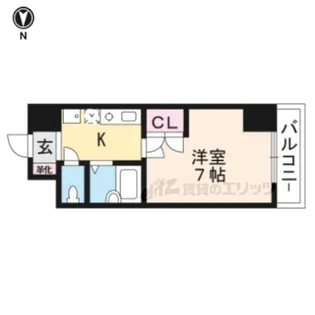 グランドソレーユ【205号室】の間取り