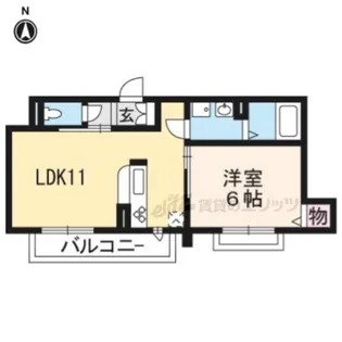 コジィコート【0302号室】の間取り