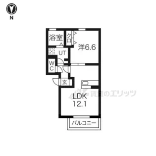 Fushimi Wise【1階】の間取り