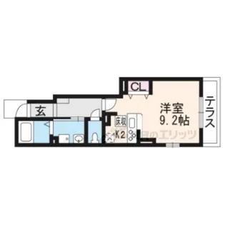 ポルト グランデ【1階】の間取り