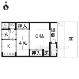 京都府京都市西京区桂池尻町【一戸建】の間取り