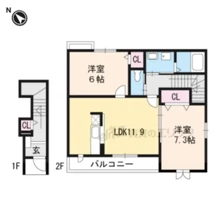 スプランディード?【2階】の間取り
