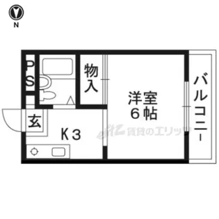 プレアール淀新町【4階】の間取り