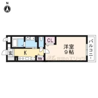 ベル・ドール【2階】の間取り