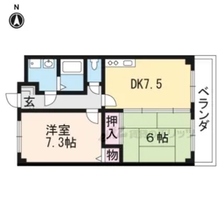 ロイヤルエクセーヌ? 【3階】の間取り
