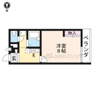 レオパレスEfini ?【301号室】の間取り