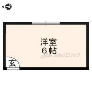 sharely京都三条【8号室】の間取り