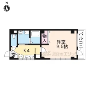 末広ビル【5階】の間取り