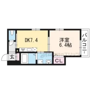 メゾン廣瀬【301号室】の間取り