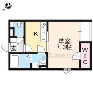レオネクストクールドイリス【201号室】の間取り