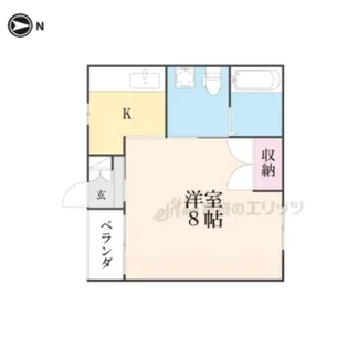 KASIN【1階】の間取り