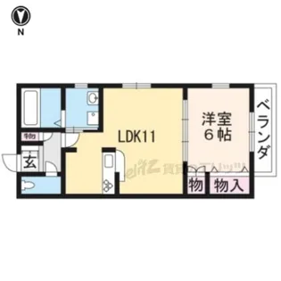 グランメゾン御池【303号室】の間取り
