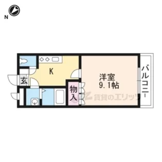 A&S守山Ⅰ【3階】の間取り