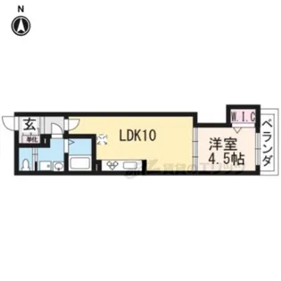 JMメゾン御所西【302号室】の間取り