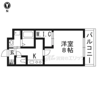 ブランドールO&A【306号室】の間取り