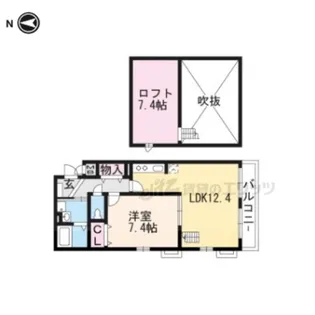 メゾン ド ミユキ【2階】の間取り
