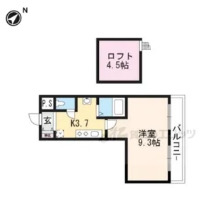 Cherry tree【2階】の間取り