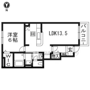ベル カーサ【1階】の間取り