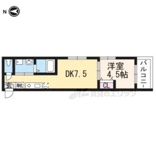 アジュールメゾン十条【3階】の間取り