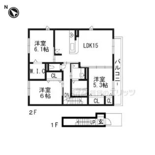 Casa Soleil【2階】の間取り