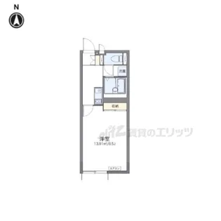 レオネクストかのう【203号室】の間取り