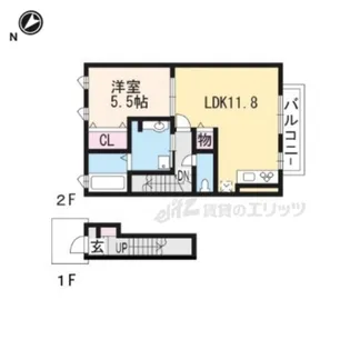 Berg【2階】の間取り