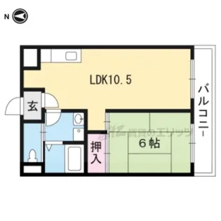 バローゼ7【3階】の間取り