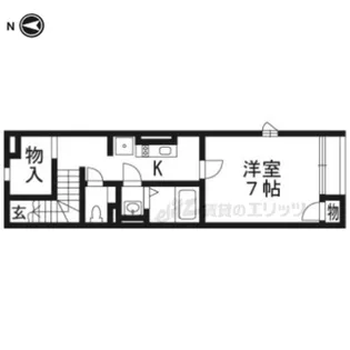 レオネクスト広野【2階】の間取り