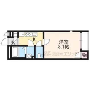 レオネクスト若文【1階】の間取り