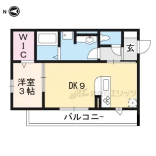 セジュール石田森南【301号室】の間取り