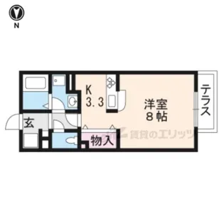 ハイツYOU ?【1階】の間取り