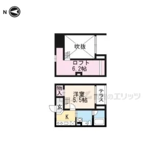 TIERRA【1階】の間取り