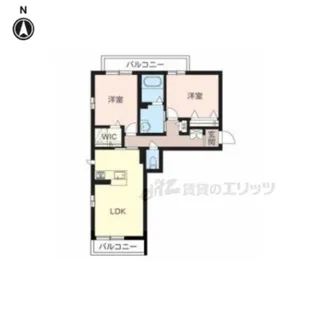 シャーメゾンMISHA【305号室】の間取り