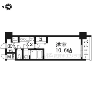 アール京都グレイス【3階】の間取り